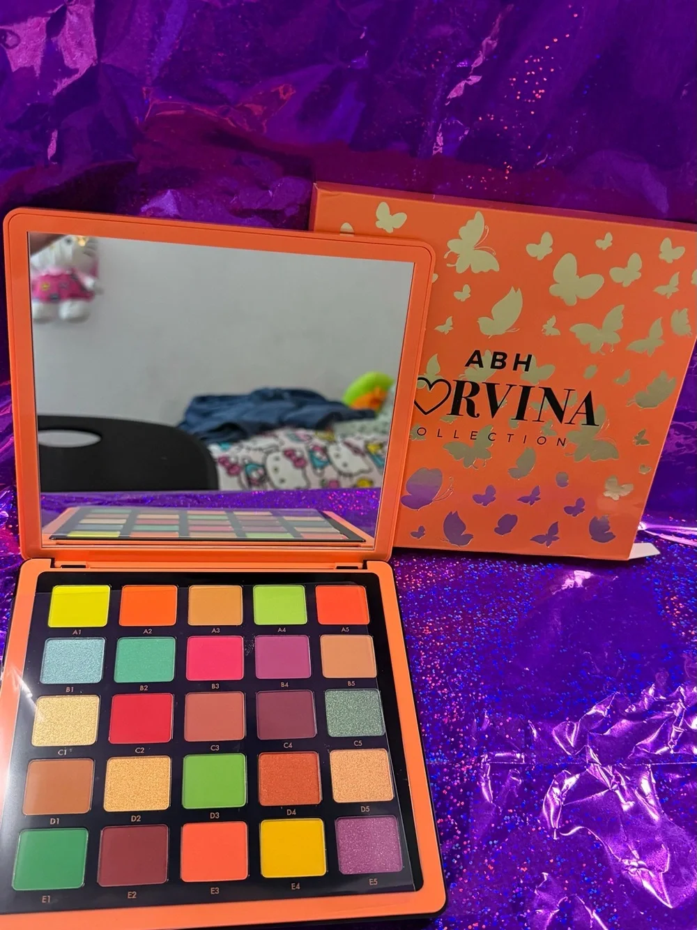 Anastasia Beverly Hills Norvina Collection - Orange with Gold Butterfly Accents